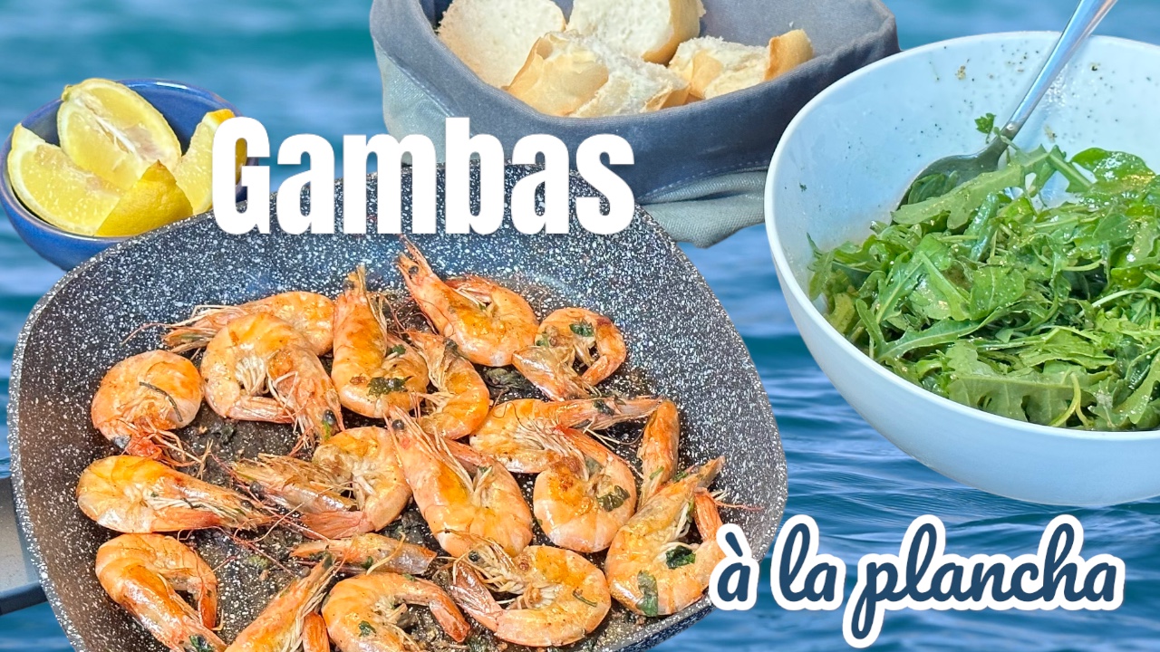 Gambas à la plancha