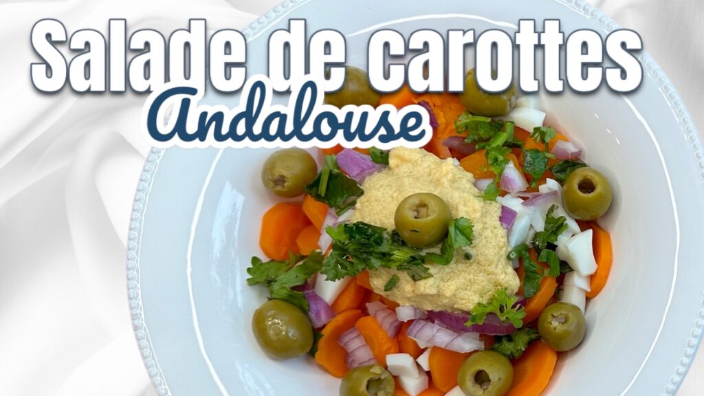 Recette de Salade de Carottes à l'andalouse